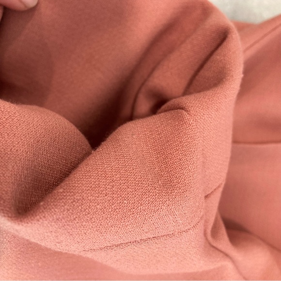 SMYTHE Rose Pink Wool Blend Dress Trouser Pants - Picture 8 of 12